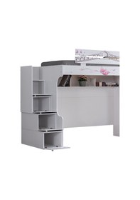 Resim Setaymobilya Ranza, Pisa Ranza Karyola Çalışma Masası + 3 Kapaklı Dolap -Setay 