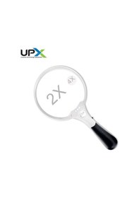 Resim Upx 605b Led Işıklı El Tipi Büyüteç 3x 4,5x 25x Diopter 