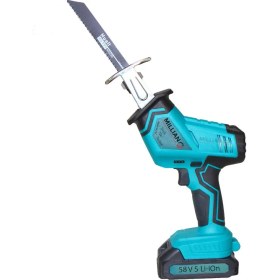 Resim Millian 58 V 5 Xr Akülü Şarjlı Tilki Kuyruğu Kemik Kesme Testere Makinası Yedek Akülü 5 Bıçak 