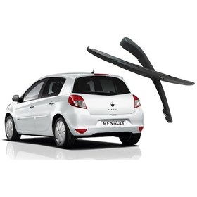 Resim Renault Clio 3 Arka Silecek Kolu ve Süpürgesi Komple Takım 2006- 