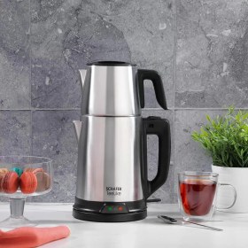 Resim Paslanmaz Çelik Çay Makinesi 1800 W, Renkli, Modern ve Şık Tasarım 