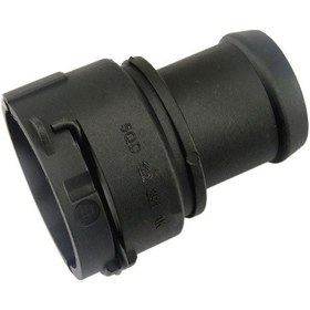 Resim Padalink Plastik Sıvı Isıtıcı Hortum Bağlantısı - Transporter, Passat, Golf, Touran İçin Ön Konumlu Soğutma Sistemi Bağlayıcı Siyah 