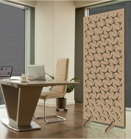 Resim Liar Dekor Liar Ahşap Seperatör (Paravan) - KSP-197 - (10 mm) - (69 cm x 139 cm) - (Ham) 