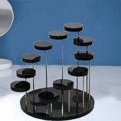 Resim 1 Set Süsleme Rafı, Takı Aksesuarları Rafı, Ayırılabilir Tasarım, Rahat Depolama, Ölü Birlikte Görme Olmaz, Yaka Takıları, Bileklik, Yüzükler, Küpeler, Baş Aksesuarları vb. için Uygun, Sevgililer Günü 