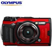 Resim Olympus Tough TG-6 Fotoğraf Makinesi (Kırmızı) 