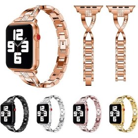 Resim iOS Uyumlu Watch Ultra 49mm Ve Watch Ultra 2 49mm / Series 9 & 8 & 7 45mm / Se 3 & Se 2 & Se & 5 & 4 & 1 Akıllı Saat Aks. 47619894 