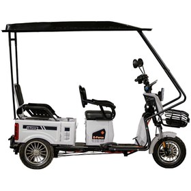 Resim JGR Motor E-Force Kabinli 3 Tekerli Elektrikli Motosiklet 