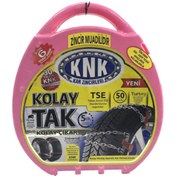Resim KNK Kolay Tak Çıkar Kar Zinciri Tüm Araçlara Uygun 