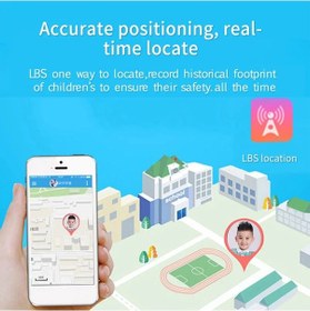 Resim Geeksen Çocuklar İçin Akıllı Telefon Saati 2g Ağ Çocuklar İçin Lbs Konum Akıllı Saat (İthalatçı Garantili) 