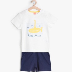 Resim Erkek Bebek Baskılı Pijama 