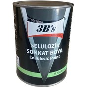 Resim 3b's Selülozik Boya Mat Siyah 0,750kg Net 