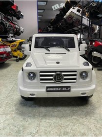 Resim Akülü Araba Brabus Beyaz 