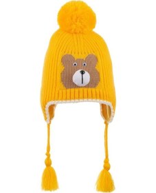 Resim Benitto Kids Kitti 4-8 Yaş Erkek Çocuk Bere Sarı 