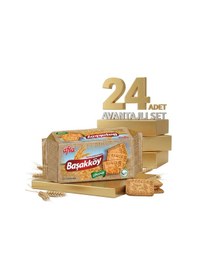 Resim Afia Başakköy Tam Buğdaylı Bisküvi 24x110 Gr 