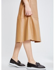 Resim Valmenti Olympe Kadın Siyah Floter Hakiki Deri Loafer Ayakkabı 902 1050 Bn Ayk Y23 Siyah 