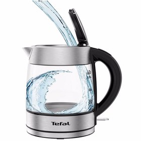 Resim TEFAL Işıklı Cam Kettle Su Isıtıcısı 1,7 Litre - Yeni Seri 