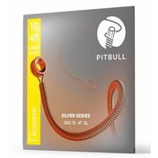 Resim Pitbull Strings Silver Series SAG 10-47 SL Takım Tel Akustik Gitar Teli 010-047 