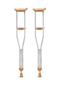 Resim Medikaltec Wıngmed Lüks Krem Koltuk Değneği Pimli Çift - Beden: S W 1123-s 