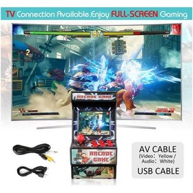 Resim Geekyou 90'lar Nostaljisi: Göz Koruyucu Ekranlı Ve Led Aydınlatmalı 16 Bit Mini Arcade Oyun Makinesi 