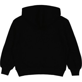 Resim Civil Girls Civil Kız Çocuk Oversize Düz Hırka 10-11 Yaş Siyah 3 İplik Şardonlu Kumaş 