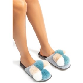 Resim Twigy Tess Kadın Ev Terliği Mavi 36/41 EE0110 