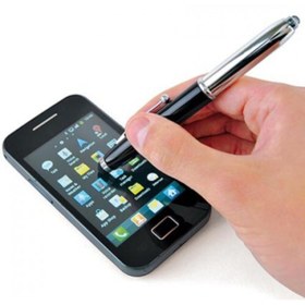 Resim hitteknoloji Işıklı Doktor Kalemi & Tablet Dokunmatik Kalemi Pda Uç Metal Gövde 