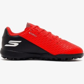 Resim Skechers 252164l-rdbk Skx 2 Jr Youth Tf Çocuk Halı Saha Kramponu Kırmızı 