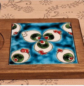 Resim Çay&kahve Sunum Tepsisi 