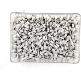 Resim Motoraid 1000 Adet 0,50MM² Kablo Yüksüğü Bakır Beyaz Yüksük 