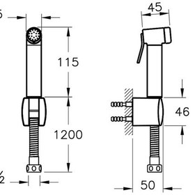 Resim Artema A4574729 Taharet Duşu Soft Bakır 