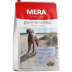 Resim Mera Ringa Balıklı ve Patatesli Tahılsız Yetişkin Köpek Maması 12.5 KG 