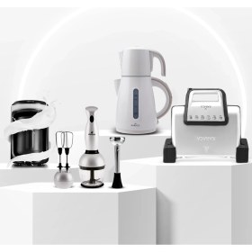 Resim Karaca Gurme Süper 2.0 Elektrikli Evlilik Paketi Pearl White 