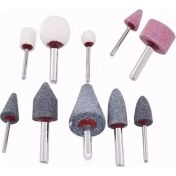 Resim After Times Taşlama Ucu Seti 10 Parça Taşlama Ucu Kalın İnce Taşlar 