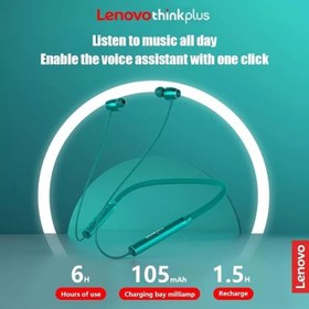 Resim Lenovo Thinkplus He05x II Manyetik Kablosuz Bluetooth 5.0 Kulaklık 