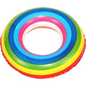 Resim Altıs Gökkuşağı Deniz Simidi A-631 90cm 35,5 Çok Renkli 