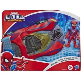 Resim Marvel Süper Hero Adventures Spiderman ve Web Racer E7932 