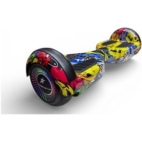 Resim Elektrikli Kaykay Hoverboard Bluetooth Hoparlörlü 