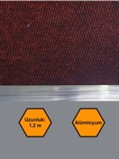 Resim NetBazaars 120 cm ALÜMİNYUM KAPI EŞİK PROFİLİ 