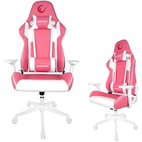 Resim Oyuncu Koltuğu Gamıng 3d Ayarlı Pembe Rampage Kl-r80 Pembe - Beyaz 