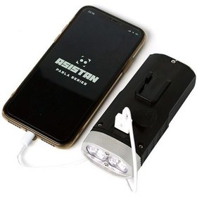 Resim Asistan Parla F500 Usb Şarjlı Far Powerbank Çok Renkli 
