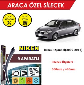 Resim MeyZone Renault Symbol Ön Cam Silecek Takımı (2009-2012) 