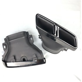 Resim Mercedes Benz W213 E63 S Amg Siyah Egzoz Ucu 