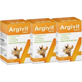 Resim Argivit Classic Takviye Edici Gıda 3 x Tablet 