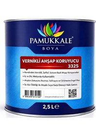 Resim Pamukkale Ahşap Koruyucu Vernikli 2.5 Lt Fındık 