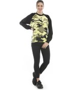 Resim Alexandergardı Kadın Kamuflaj Desenlı Sweatshirt (Un-14591) 