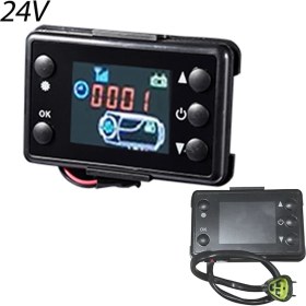 Resim Xiyu Shop 24V Tarzı Park Havalı Isıtıcı Oto Kaloriferi Anahtarı Denetleyici Aksesuarları LCD Monitör Anahtarı Park Isıtıcısı Denetleyicisi Araba Parça Ai Için (Yurt Dışından) 