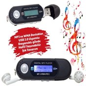 Resim harry 8 Gb Dahili Hafızalı Piili Digital Ekranli 1.Kalite Mp3 Çalar Kulaklık Hediyeli Müzik Çalar 