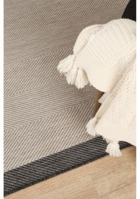 Resim Sisalux 3088 Gri Antrasit Sisal Dokuma Jüt Kilim Hav Toz Vermez Salon Mutfak Oturma Odası Halısı Gri - Antrasit 