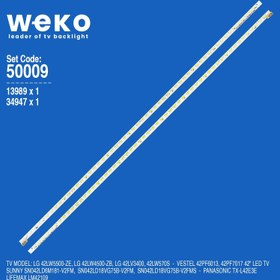 Resim Lg 42LV3550-ZH.BEUYLJP 42'' inç 2 Adet Tv Led Bar 