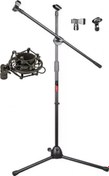 Resim MS06-SHM03 Mikrofon Standı ( Ayağı ) + Shock Mount Lastvoice